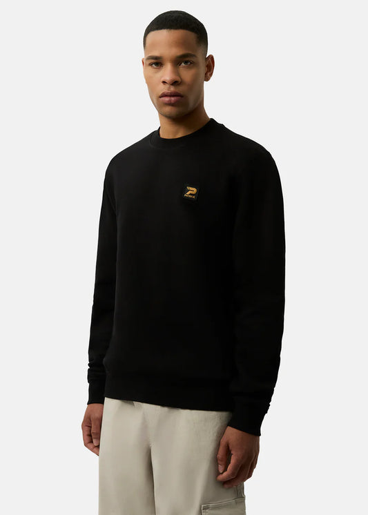 Patrick Oscar Crew Sweatshirt Black