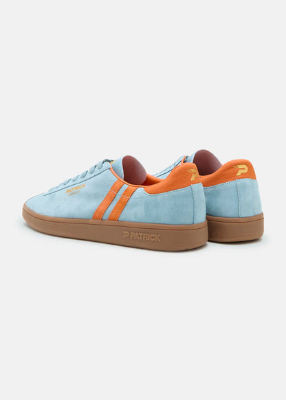 Patrick Monaco Cupsole Trainer Light Blue/Orange
