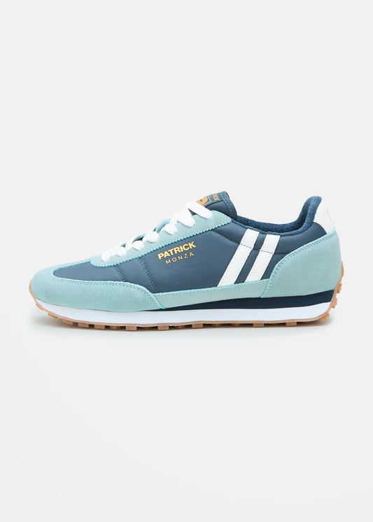 Patrick Monza Runner Trainer Light Blue/Dark Blue/White