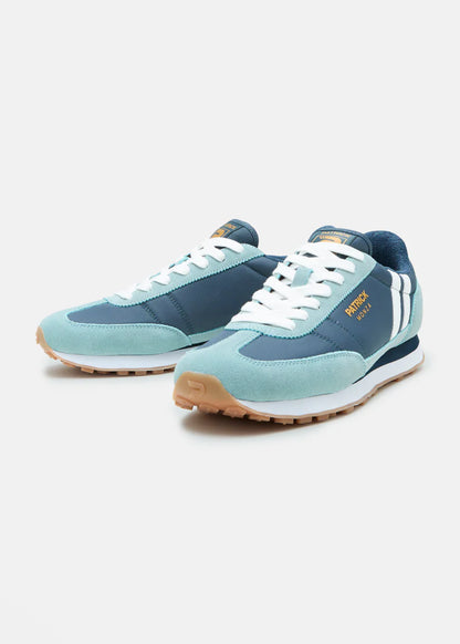 Patrick Monza Runner Trainer Light Blue/Dark Blue/White