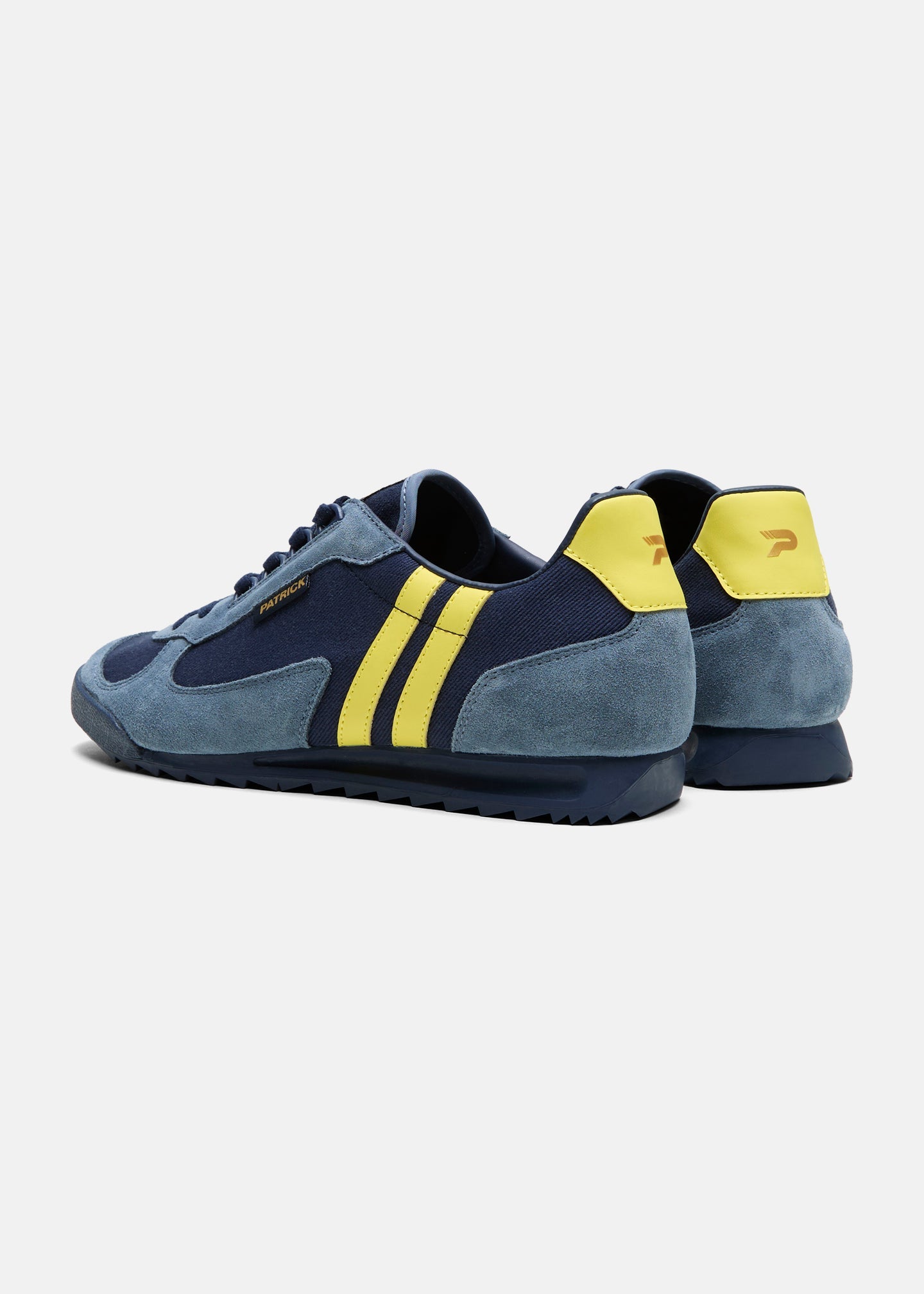 Patrick Forza Runner Trainer Navy/Blue/Yellow