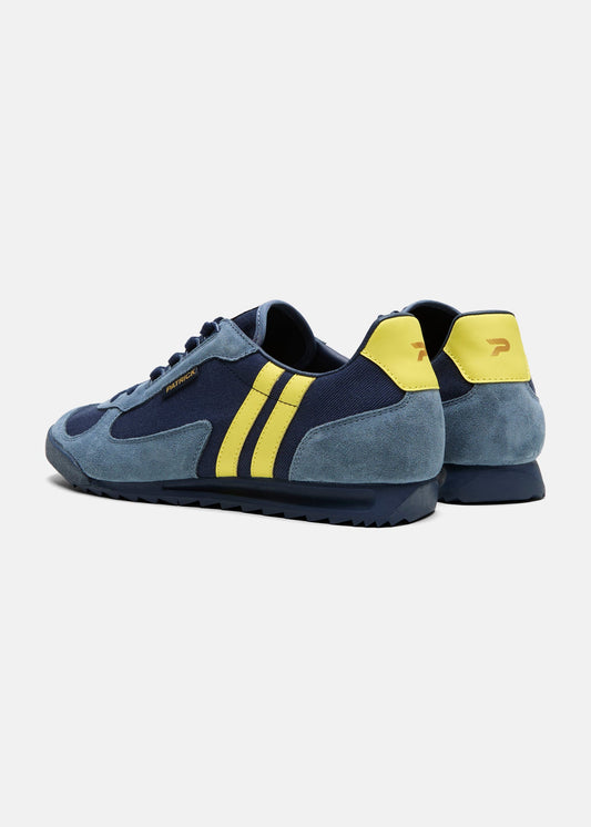 Patrick Forza Runner Trainer Navy/Blue/Yellow
