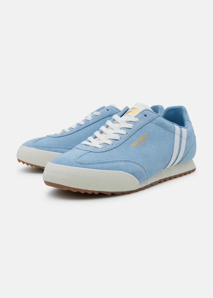 Patrick Rio Runner Trainer Sky Blue/White