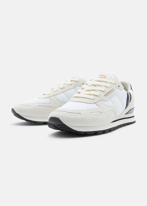 Patrick Bronby Runner Trainer Sand/White/Black