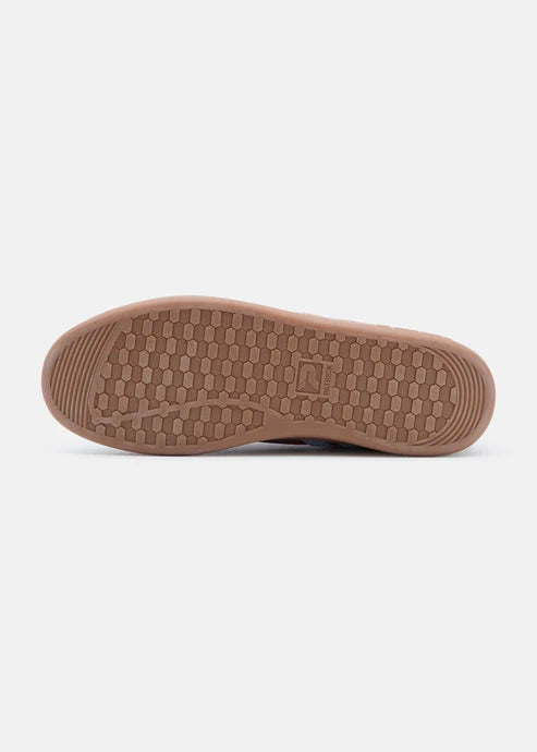 Patrick Monaco Cupsole Trainer Burgundy/Sky Blue