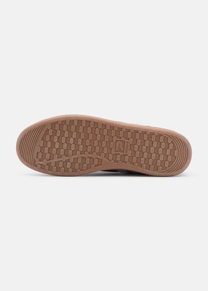 Patrick Monaco Cupsole Trainer Burgundy/Sky Blue