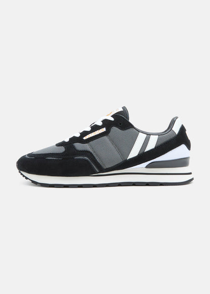 Patrick Bronby Runner Trainer Black/Dark Grey/White