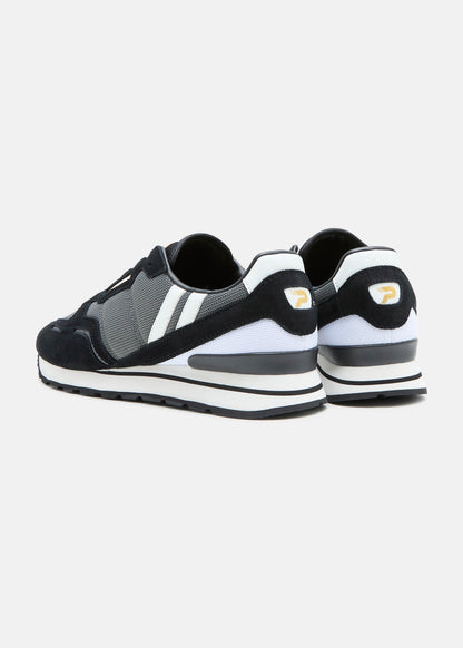 Patrick Bronby Runner Trainer Black/Dark Grey/White