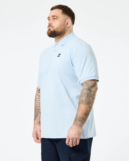Weekend Offender Plus Size Caneiros Polo Shirt Ocean Wave