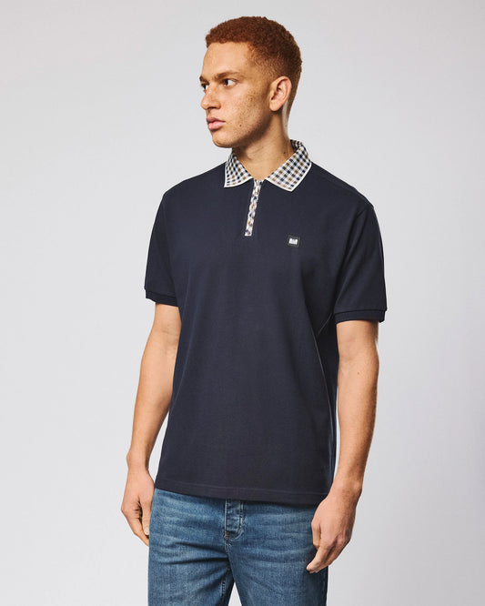 Weekend Offender Tipasa Polo Shirt Navy