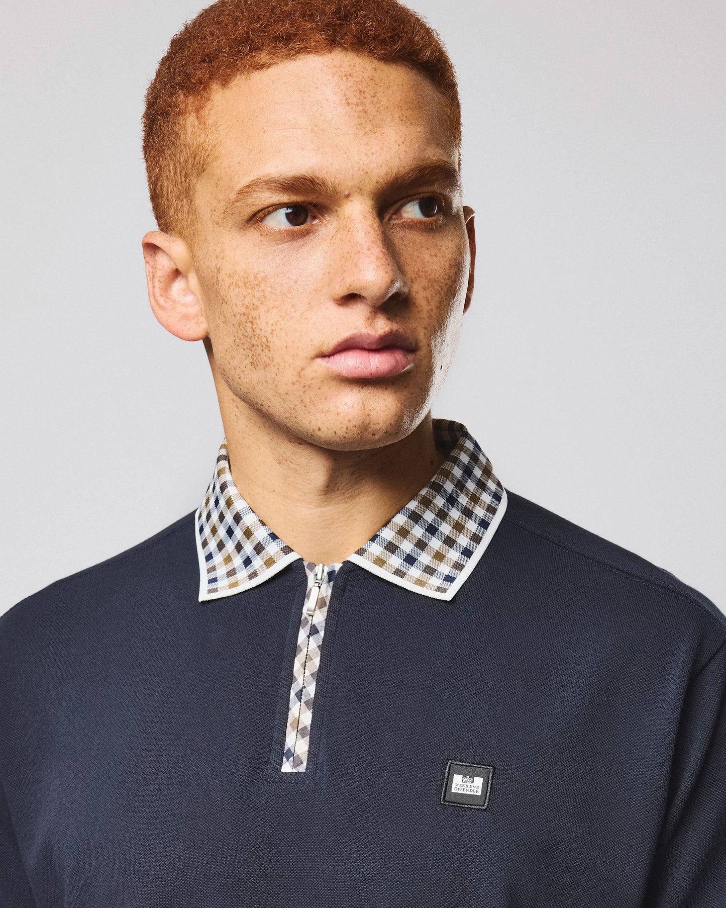Weekend Offender Tipasa Polo Shirt Navy