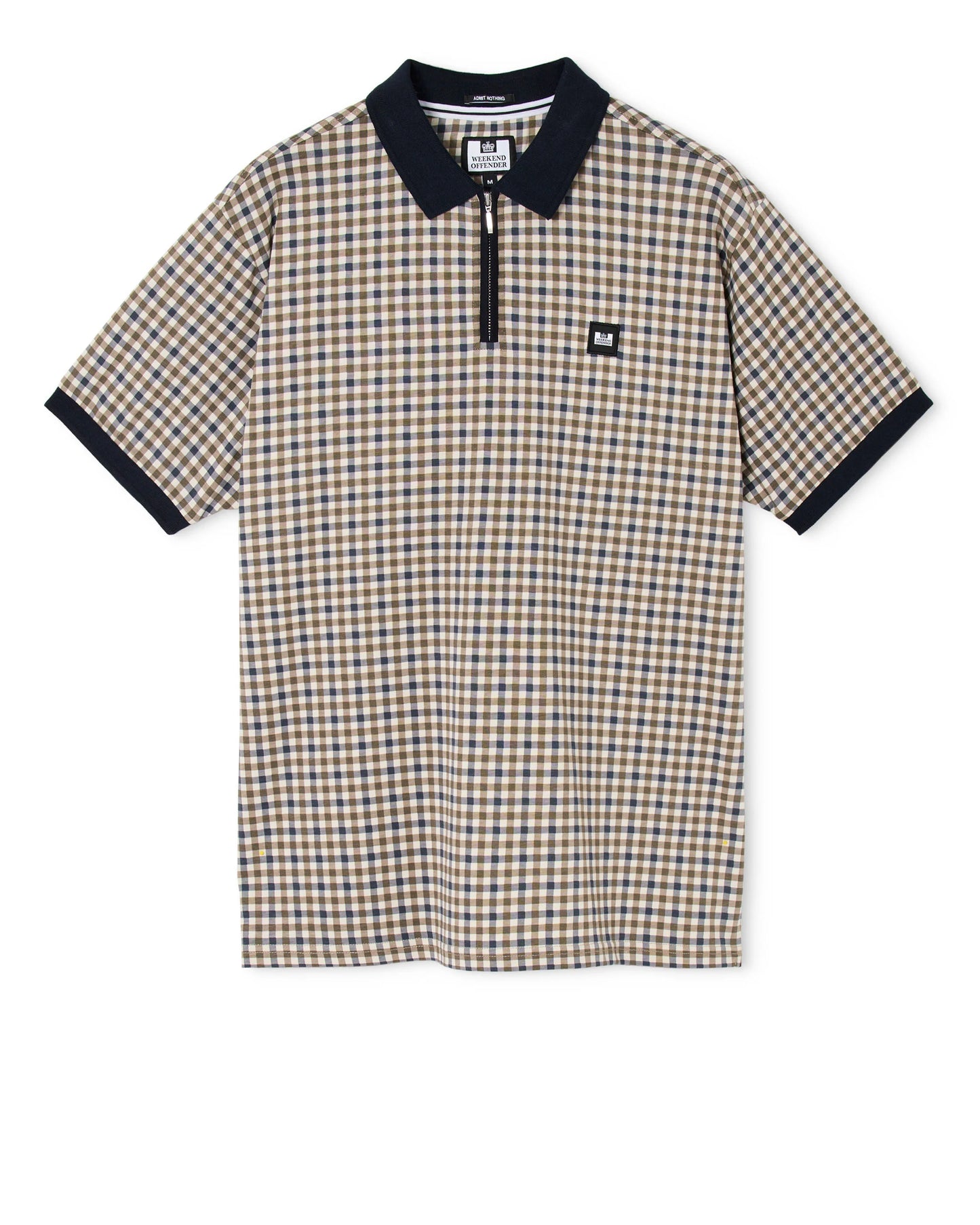 Weekend Offender Merane Polo Shirt Mid House Check