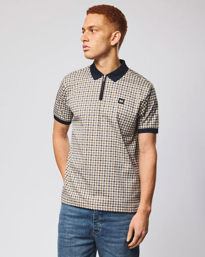 Weekend Offender Merane Polo Shirt Mid House Check
