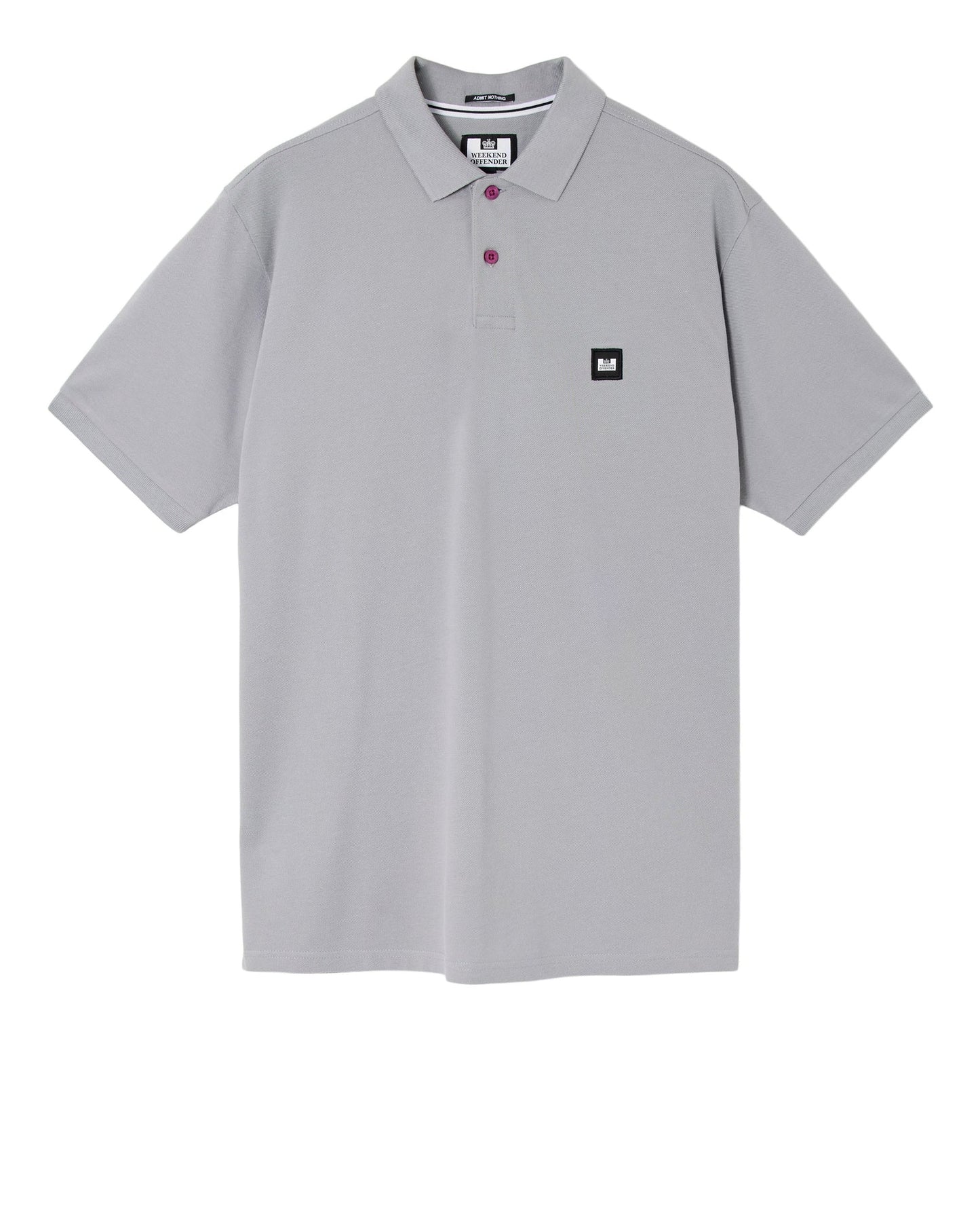 Weekend Offender Plus Size Heathcote Polo Shirt Smokey