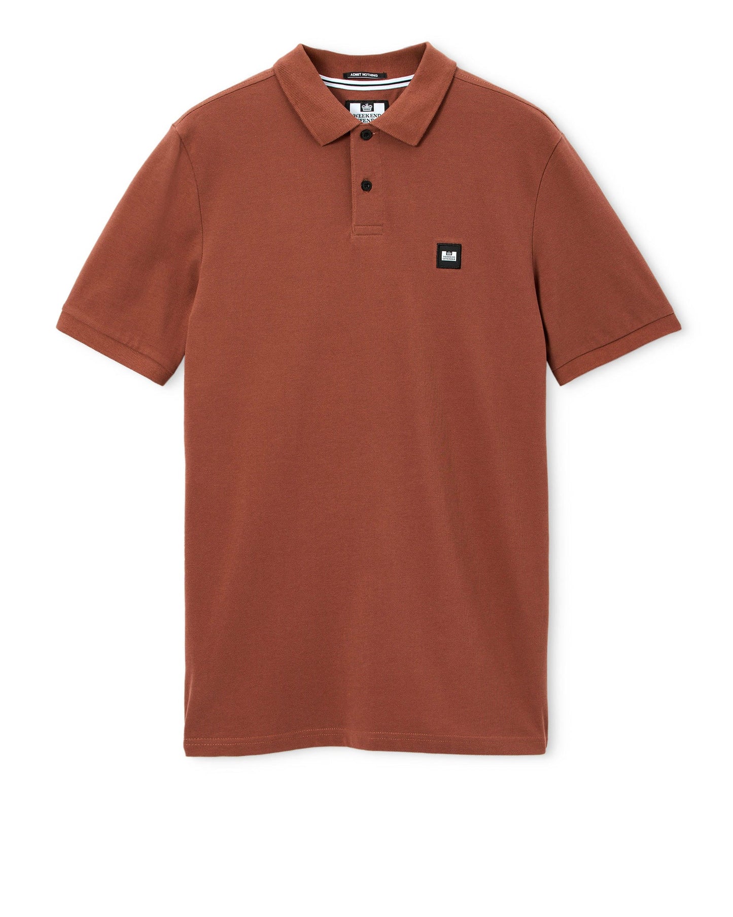 Weekend Offender Caneiros Polo Shirt Clay Brown