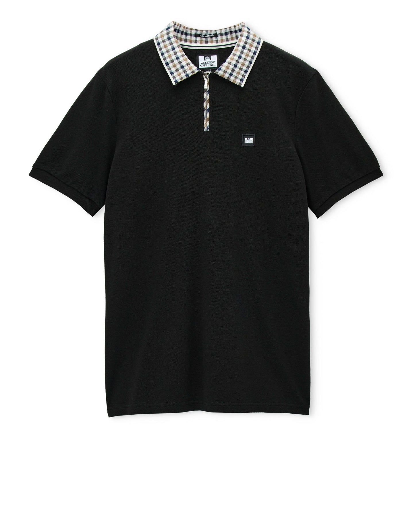 Weekend Offender Lachine Polo Shirt Black