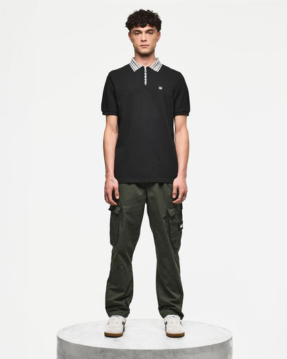 Weekend Offender Lachine Polo Shirt Black