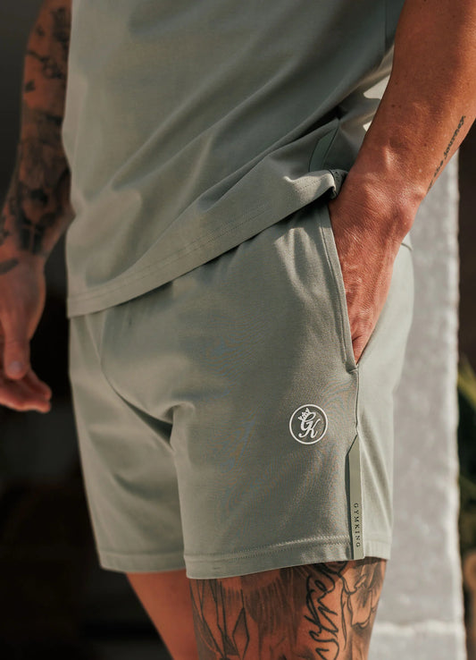 Gym King Pro Logo 6” Short Soft Khaki