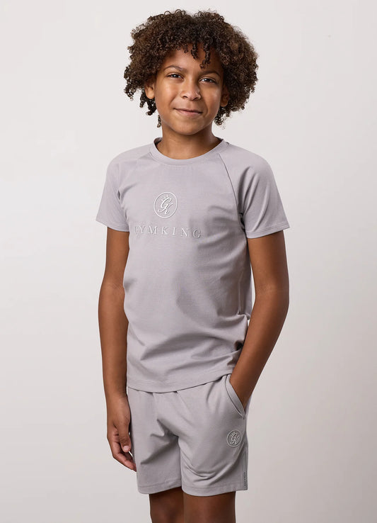 Gym King Junior Pro T-Shirt Urban Grey