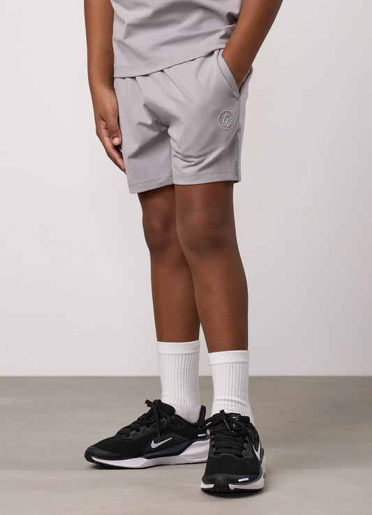Gym King Junior Pro Jersey Short Urban Grey