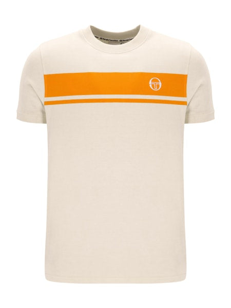 Sergio Tacchini Master T-Shirt Sandshell/Orange Pepper