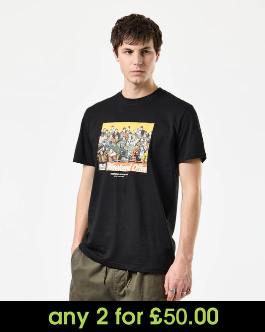 Weekend Offender Selhurst Graphic T-Shirt Black