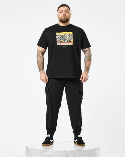 Weekend Offender Plus Size Selhurst Graphic T-Shirt Black