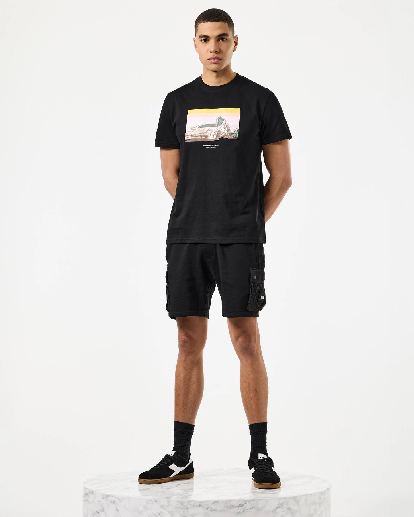Weekend Offender Quaaludes Graphic T-Shirt Black