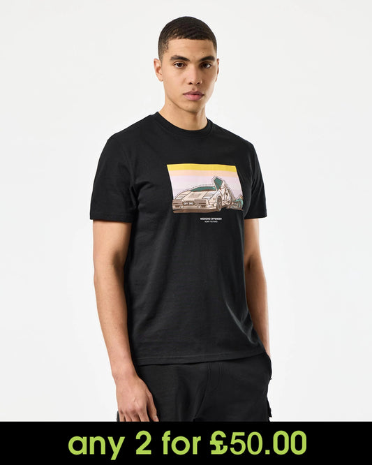Weekend Offender Quaaludes Graphic T-Shirt Black