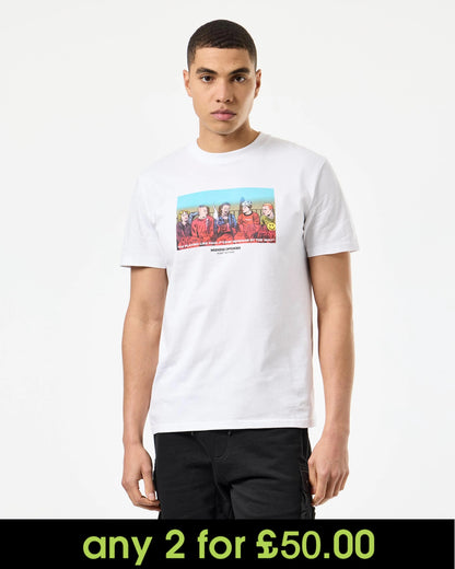 Weekend Offender Crosslands T-Shirt White