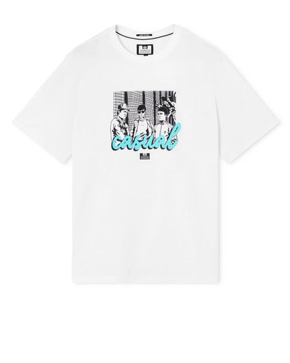 Weekend Offender Terrace Graphic T-Shirt White
