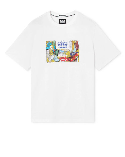 Weekend Offender D'arblay Graphic T-Shirt White