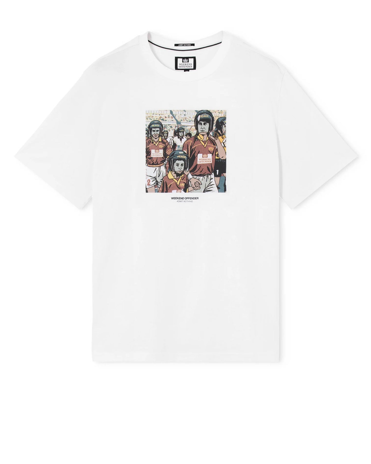 Weekend Offender Roma Graphic T-Shirt White