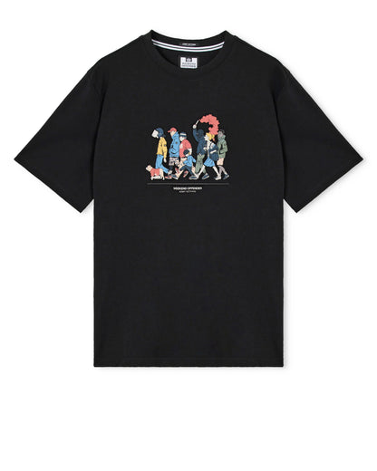 Weekend Offender Everyone Graphic T-Shirt Black