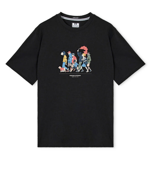Weekend Offender Everyone Graphic T-Shirt Black
