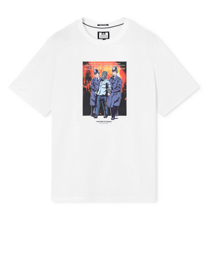 Weekend Offender Murvin Graphic T-Shirt White