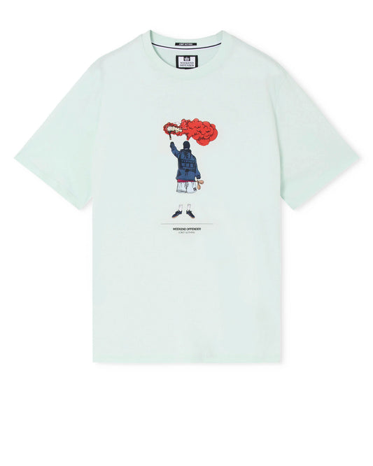 Weekend Offender Chabet Graphic T-Shirt Amazonite