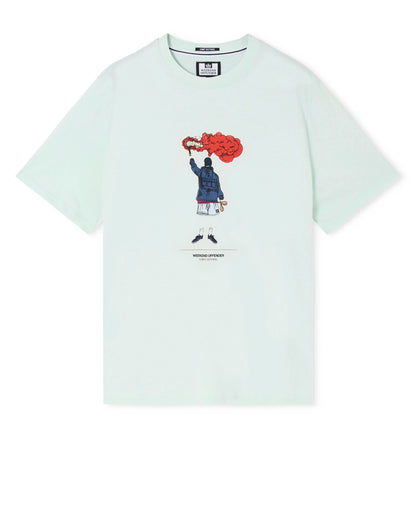Weekend Offender Plus Size Chabet Graphic T-Shirt Amazonite