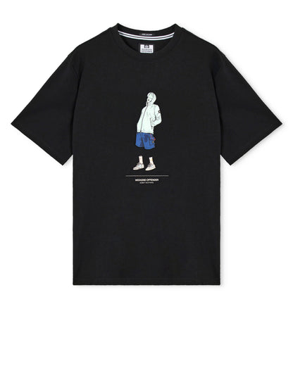 Weekend Offender Drarga Graphic T-Shirt Black