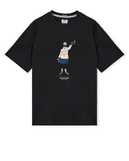 Weekend Offender Hassen Graphic T-Shirt Black
