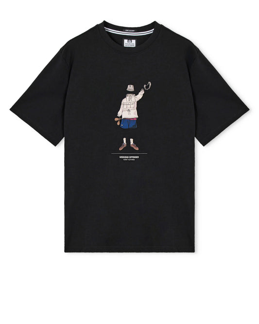 Weekend Offender Hassen Graphic T-Shirt Black