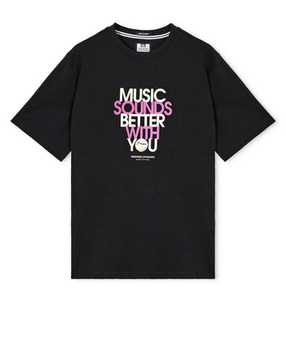 Weekend Offender Bangalter Graphic T-Shirt Black