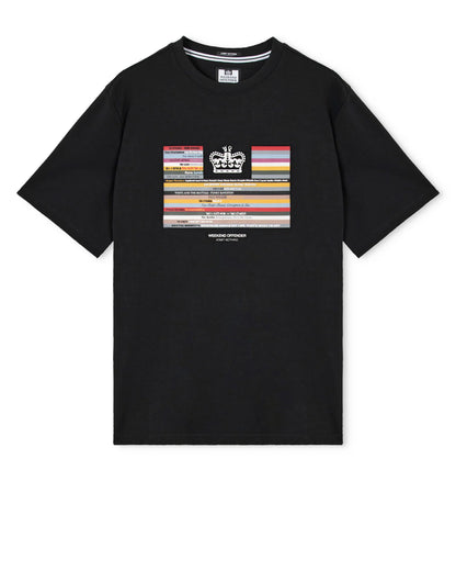 Weekend Offender Vinyl Graphic T-Shirt Black