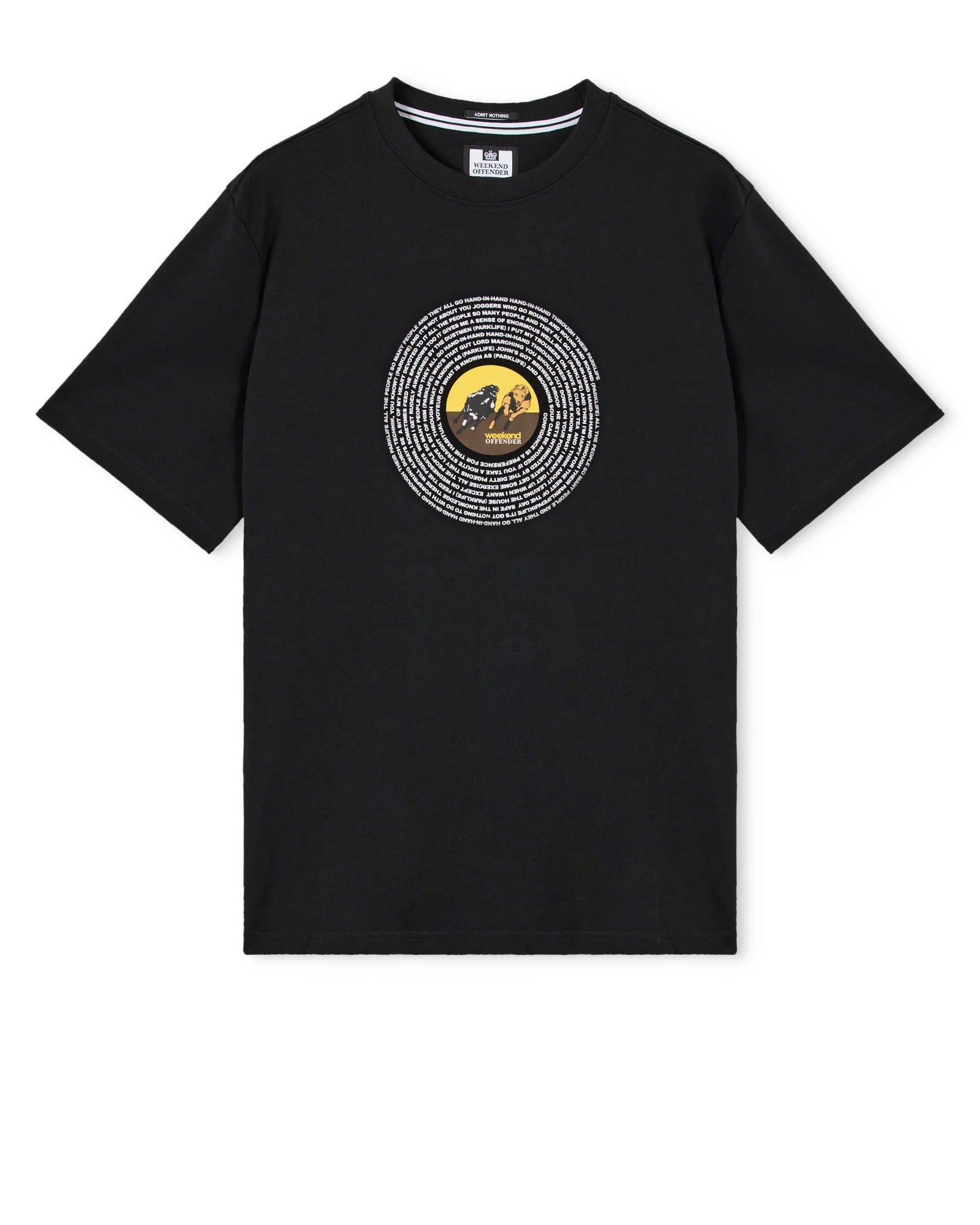 Weekend Offender Wansdown Graphic T-Shirt Black