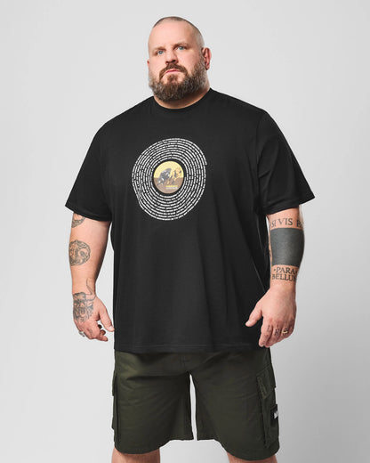 Weekend Offender Plus Size Wansdown Graphic T-Shirt Black