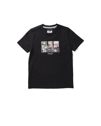 Weekend Offender Junior Vision Graphic T-Shirt Black