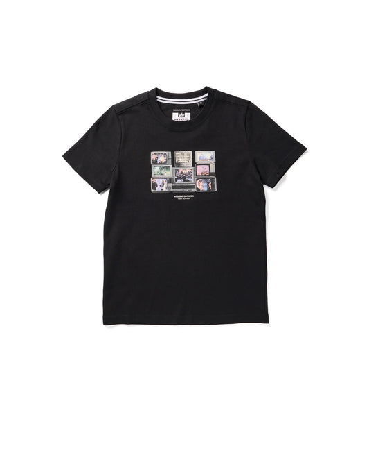 Weekend Offender Junior Vision Graphic T-Shirt Black