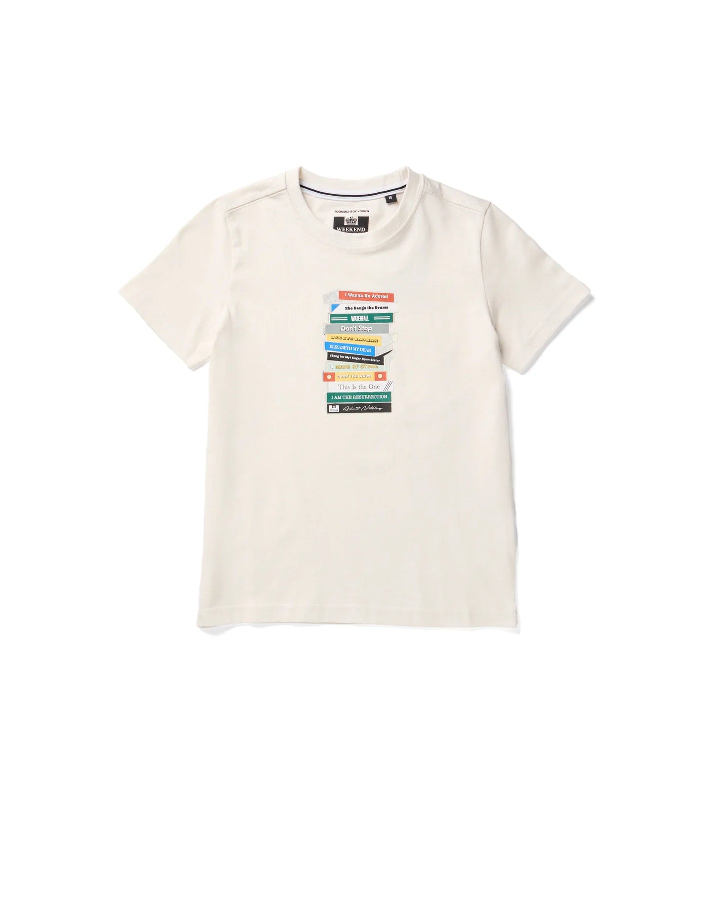 Weekend Offender Junior Limone Graphic T-Shirt Ghost