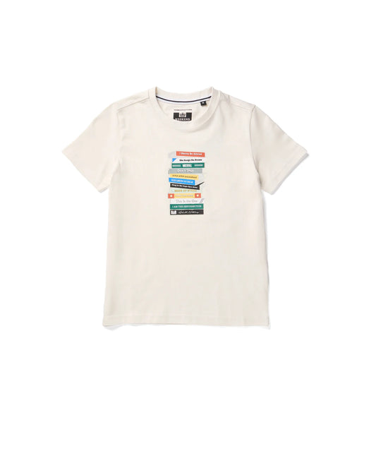Weekend Offender Junior Limone Graphic T-Shirt Ghost