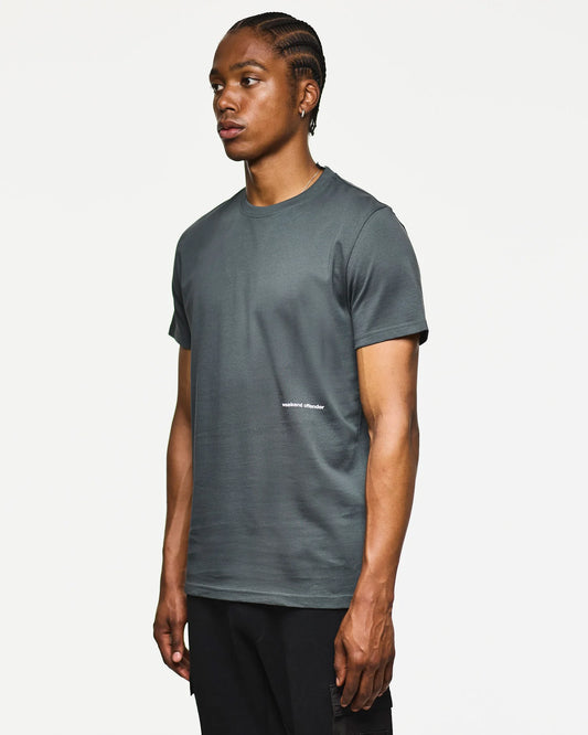 Weekend Offender Levin Graphic T-Shirt Cyclone Grey